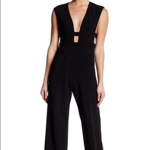Jay Godfrey- Bond Plunging Jumpsuit